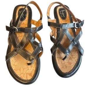 BOC BORN Concept C31909 Strappy Thong Slingback Sandals Women US Size 9